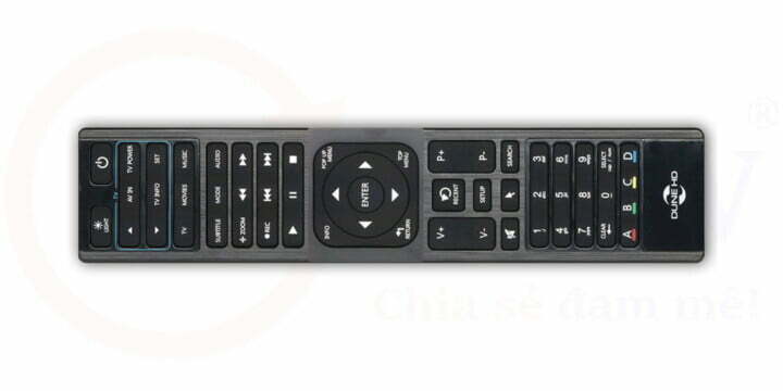Điều khiển hồng ngoại Dune HD cao cấp | Phụ kiện | Dune HD Vietnam
