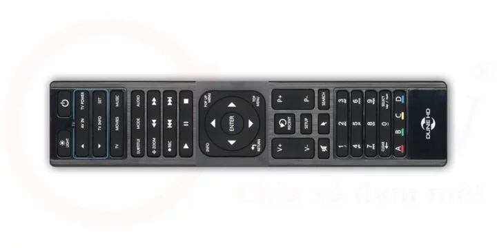 Điều khiển hồng ngoại Dune HD cao cấp | Phụ kiện | Dune HD Vietnam