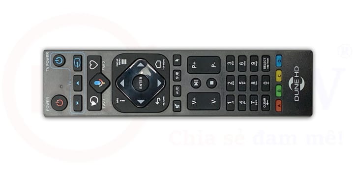 Điều khiển kiêm chuột bay Dune HD BT AirMouse Remote R3 | Dune HD Vietnam